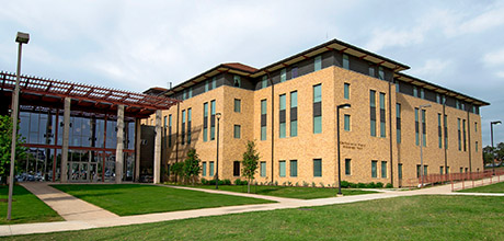 Front of Alvarez Hall building